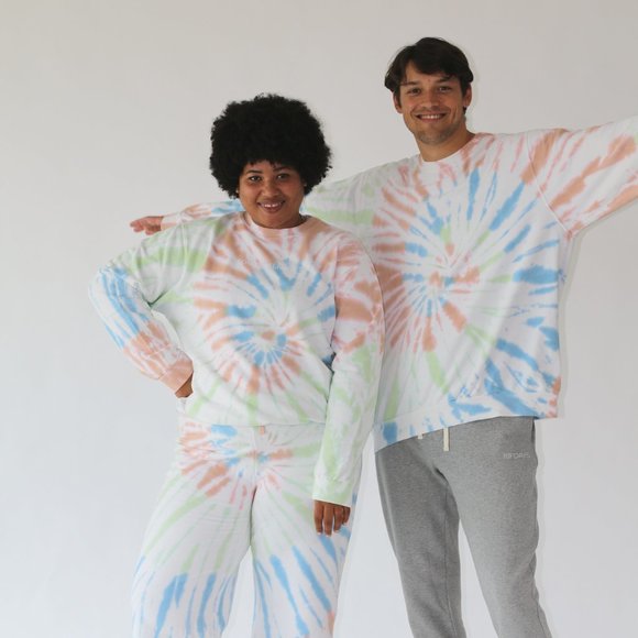 For Better Days Tie Dye Sweatshirt - Picture 6 of 6